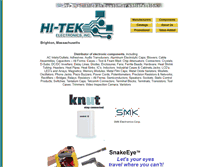 Tablet Screenshot of hitekelec.com